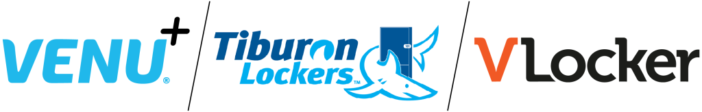Venu+ Tiburon VLocker logos
